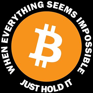 Never sell Your BTC logo